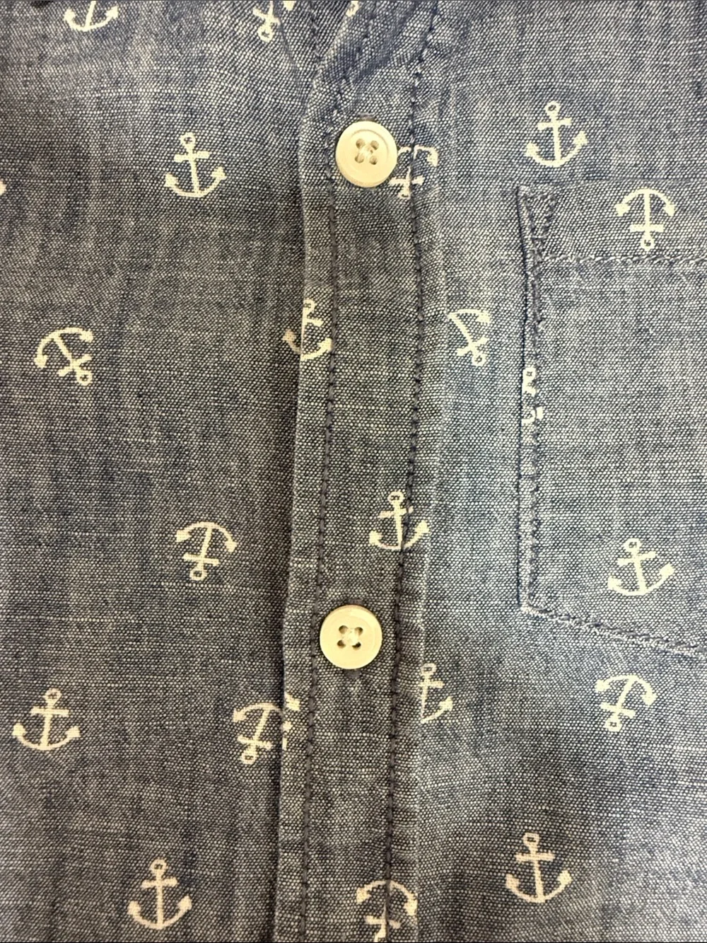 Gymboree navy button